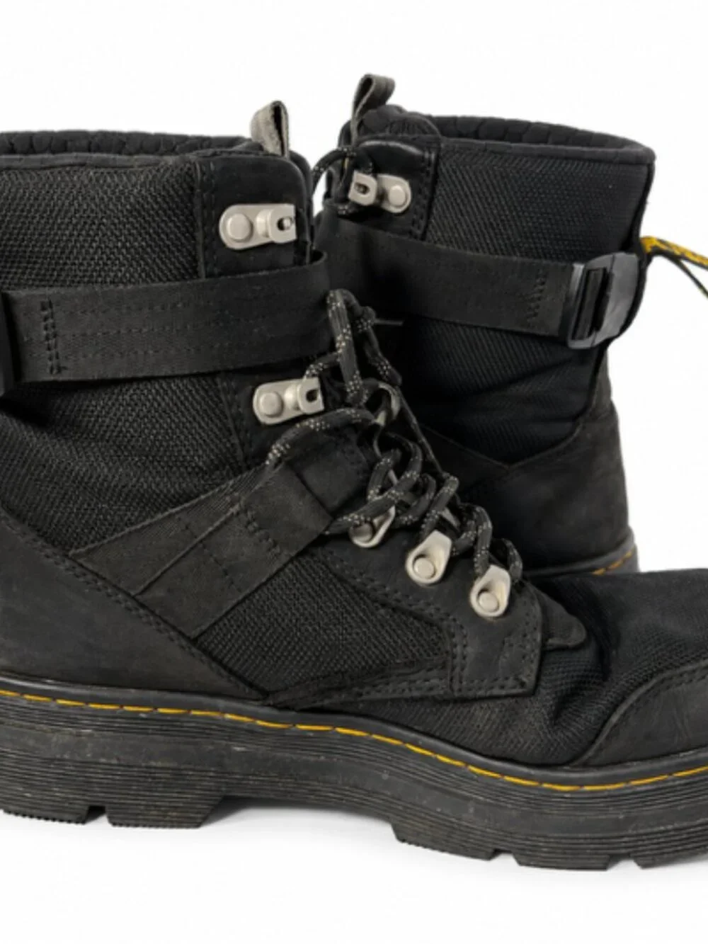 Dr. Martens Combs Tech II FL Black Utility Work Boots Men’s Size 12 UK 11